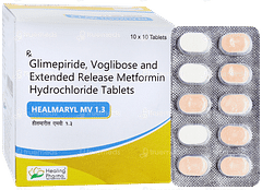 Healmaryl Mv 1.3 Tablet Er 10
