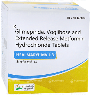 Healmaryl Mv 1.3 Tablet Er 10