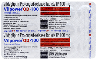 Vilpower Od 100 Tablet Pr 15