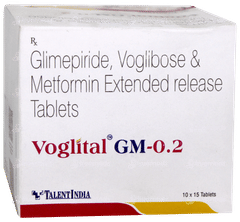Voglital GM 0.2 Tablet 15 Voglital GM 0.2 Tablet 15