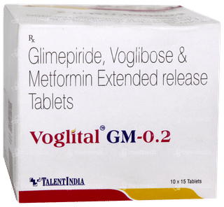 Voglital GM 0.2 Tablet 15