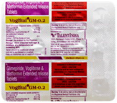 Voglital GM 0.2 Tablet 15 Voglital GM 0.2 Tablet 15