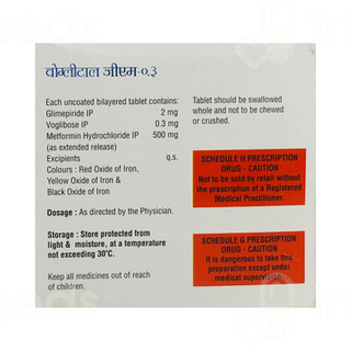 Voglital GM 0.3 Tablet 15