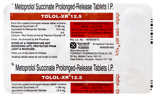 Tolol Xr 12.5 Tablet 15