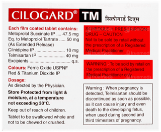 Cilogard Tm Tablet 10