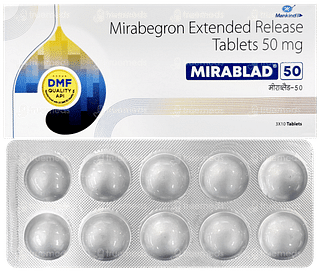 Mirablad 50 Tablet 10