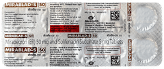 Mirablad S 50 Tablet 10 Mirablad S 50 Tablet 10