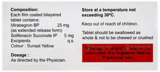 Mirabet S 25 Tablet 10