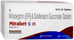 Mirabet S 25 Tablet 10