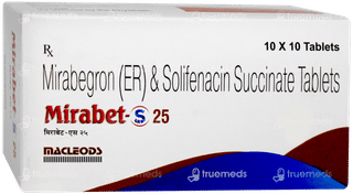 Mirabet S 25 Tablet 10
