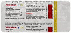 Mirabet S 25 Tablet 10