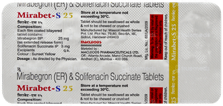 Mirabet S 25 Tablet 10