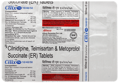 Cilix Tm 10/40/50 Tablet 15
