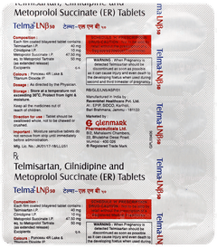 Telma Lnb 50 Tablet 15 Telma Lnb 50 Tablet 15