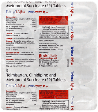 Telma Lnb 50 Tablet 15