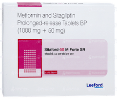 Sitaford 50 M Forte Sr Tablet Pr 15