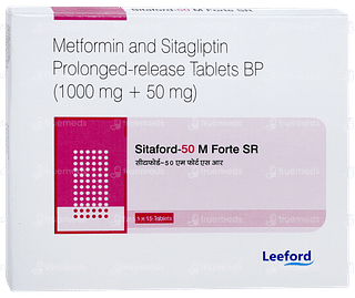 Sitaford 50 M Forte Sr Tablet Pr 15