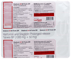 Sitaford 50 M Forte Sr Tablet Pr 15