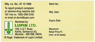 Lupin Zxr 60 Tablet Pr 10