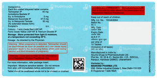 Telmikind Am Beta 50 Tablet 10