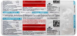 Telmikind Am Beta 50 Tablet 10