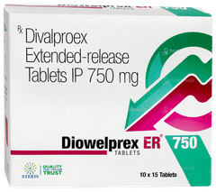 Diowelprex Er 750 Tablet 15 Diowelprex Er 750 Tablet 15