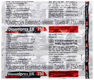 Diowelprex Er 750 Tablet 15