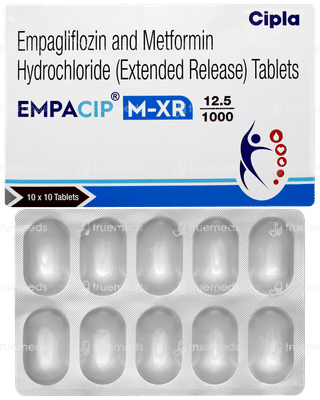 Empacip M Xr 12.5/1000 Tablet 10