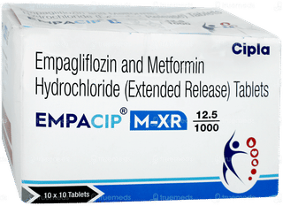 Empacip M Xr 12.5/1000 Tablet 10