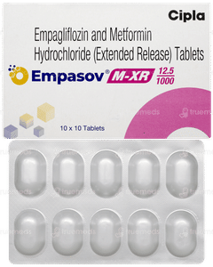 Empasov M Xr 12.5/1000 Tablet 10