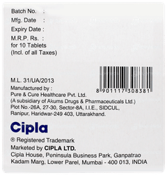 Empasov M Xr 12.5/1000 Tablet 10