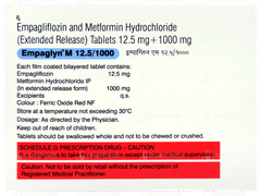 Empaglyn M 12.5/1000 Tablet 10