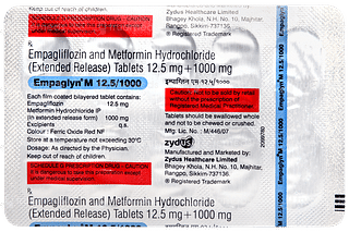 Empaglyn M 12.5/1000 Tablet 10