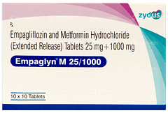 Empaglyn M 25/1000 Tablet 10
