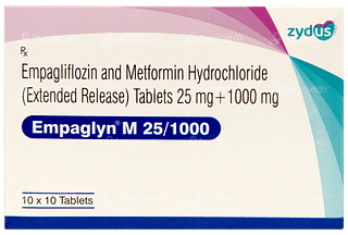 Empaglyn M 25/1000 Tablet 10