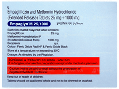 Empaglyn M 25/1000 Tablet 10 Empaglyn M 25/1000 Tablet 10