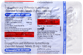 Empaglyn M 25/1000 Tablet 10