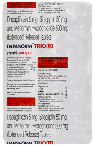 Dapanorm Trio Ld Tablet 10