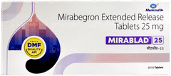 Mirablad 25 Tablet 10
