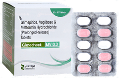 Glimecheck Mv 0.3 Tablet Pr 10 Glimecheck Mv 0.3 Tablet Pr 10