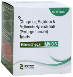 Glimecheck Mv 0.3 Tablet Pr 10