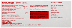 Mprol Am 25/5 Tablet 10