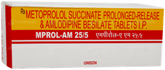 Mprol Am 25/5 Tablet 10