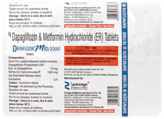 Dapaflozin M 10/1000 Tablet 7