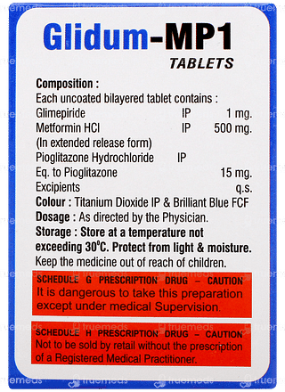 Glidum Mp1 Tablet Er 10