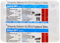 Glidum Mp1 Tablet Er 10 Glidum Mp1 Tablet Er 10