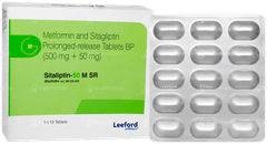 Sitaliptin 50 M Sr Tablet Pr 15