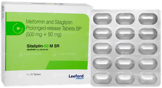 Sitaliptin 50 M Sr Tablet Pr 15