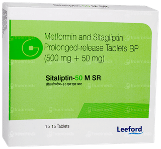 Sitaliptin 50 M Sr Tablet Pr 15