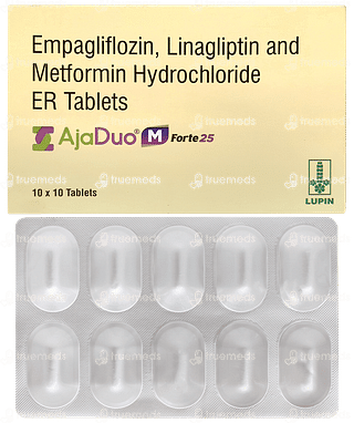 Ajaduo M Forte 25 Tablet 10
